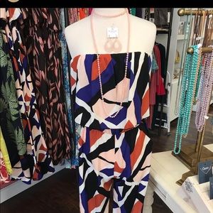 Polyester Sleeveless Jumpsuit